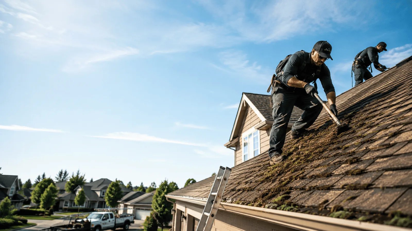Roof Moss Removal in Naples, TX near me